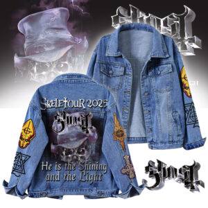 Ghost Music Denim Jacket Gift For Fans
