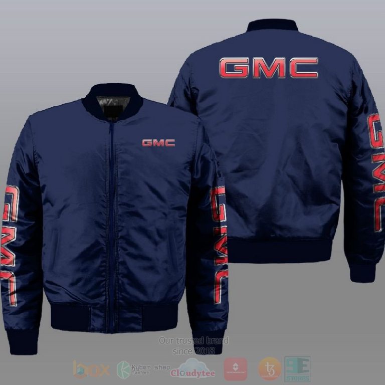 Gmc Car Style Bomber Jacket For Fans