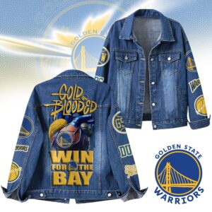Golden State Warriors NBA Denim Jacket Gift For Fans