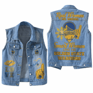 Golden State Warriors NBA Style Sleeveless Jacket For Fans