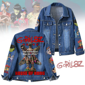 Gorillaz Music Denim Jacket Gift For Fans