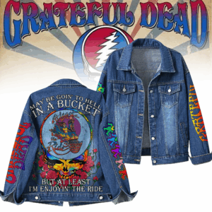 Grateful Dead Music Denim Jacket Gift For Fans