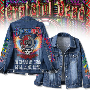 Grateful Dead Music Denim Jacket Gift For Fans