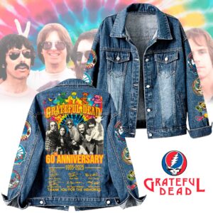 Grateful Dead Music Denim Jacket Gift For Fans