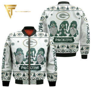 Green Bay Packers NFL Style Bomber Jacket For Fans