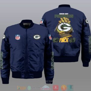 Green Bay Packers NFL Style Bomber Jacket For Fans
