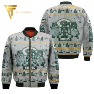 Green Bay Packers NFL Style Bomber Jacket For Fans