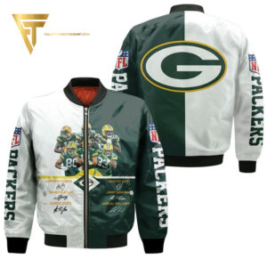Green Bay Packers NFL Style Bomber Jacket For Fans