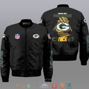 Green Bay Packers NFL Style Bomber Jacket For Fans