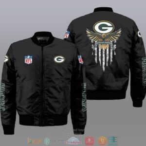 Green Bay Packers NFL Style Bomber Jacket For Fans