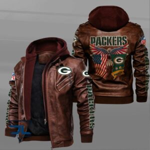 Green Bay Packers NFL Style Leather Jacket For Fan