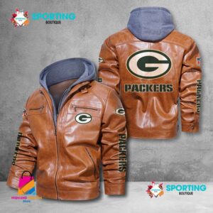 Green Bay Packers NFL Style Leather Jacket For Fans