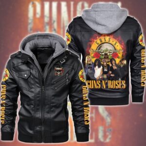 Guns N' Roses Music Style Leather Jacket For Fans