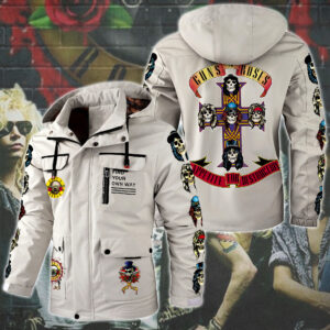 Guns N' Roses Music Style Parka Jacket For Fans