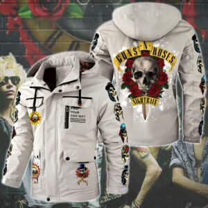Guns N' Roses Music Style Parka Jacket For Fans