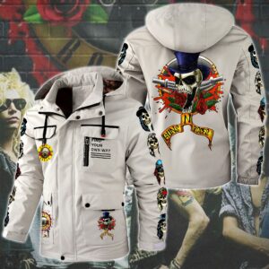 Guns N' Roses Music Style Parka Jacket For Fans