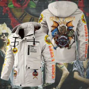 Guns N' Roses Music Style Parka Jacket For Fans