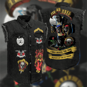 Guns N' Roses Music Style Sleeveless Jacket For Fans