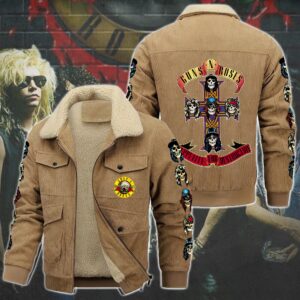 Guns N' Roses Music Style Thermal Cotton Jacket Prim For Fans
