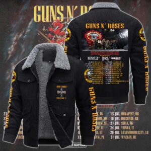 Guns N' Roses Music Style Thermal Cotton Jacket Prim For Fans