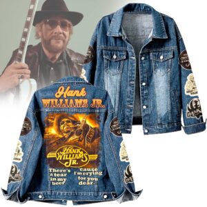Hank Williams Jr. Music Denim Jacket Gift For Fans
