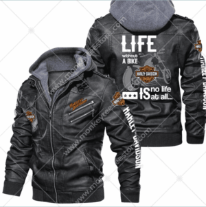 Harley-Davidson Car Style Leather Jacket For Fans