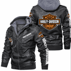 Harley-Davidson Car Style Leather Jacket For Fans
