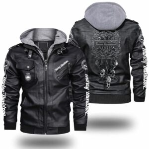 Harley-Davidson Car Style Leather Jacket For Fans