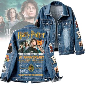 Harry Potter Movies Denim Jacket Gift For Fans