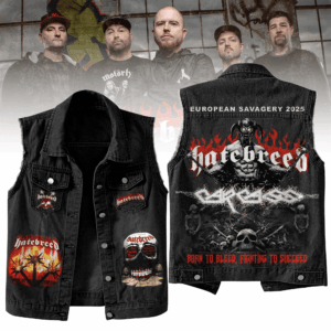 Hatebreed Music Style Sleeveless Jacket