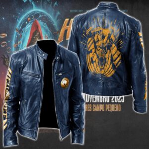 Helloween Music Style Leather Jacket For Fans