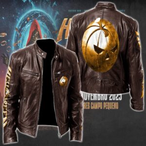 Helloween Music Style Leather Jacket For Fans