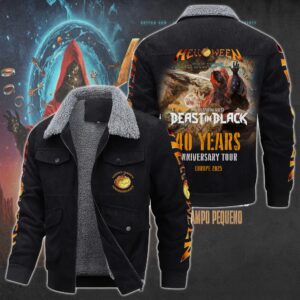 Helloween Music Style Thermal Cotton Jacket Prim For Fans