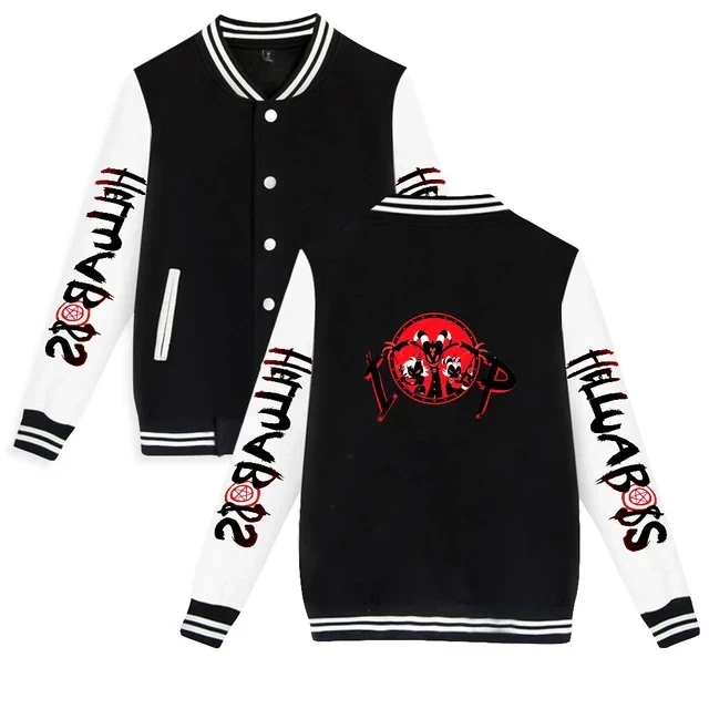 Helluva Boss Style Baseball Jacket For Fans