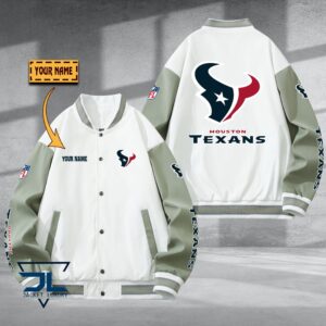 Houston Texan NFL Style Baseball Jacket For Fan