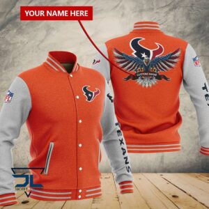Houston Texans NFL Style Baseball Jacket For Fan