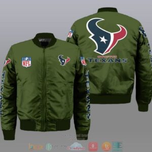 Houston Texans NFL Style Bomber Jacket For Fans