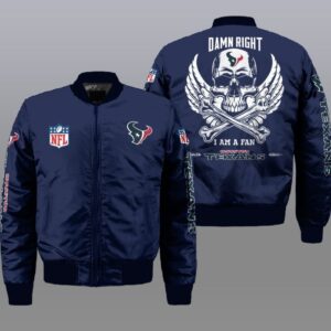 Houston Texans NFL Style Bomber Jacket For Fans
