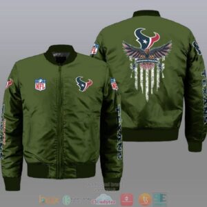 Houston Texans NFL Style Bomber Jacket For Fans