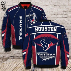 Houston Texans NFL Style Bomber Jacket For Fans