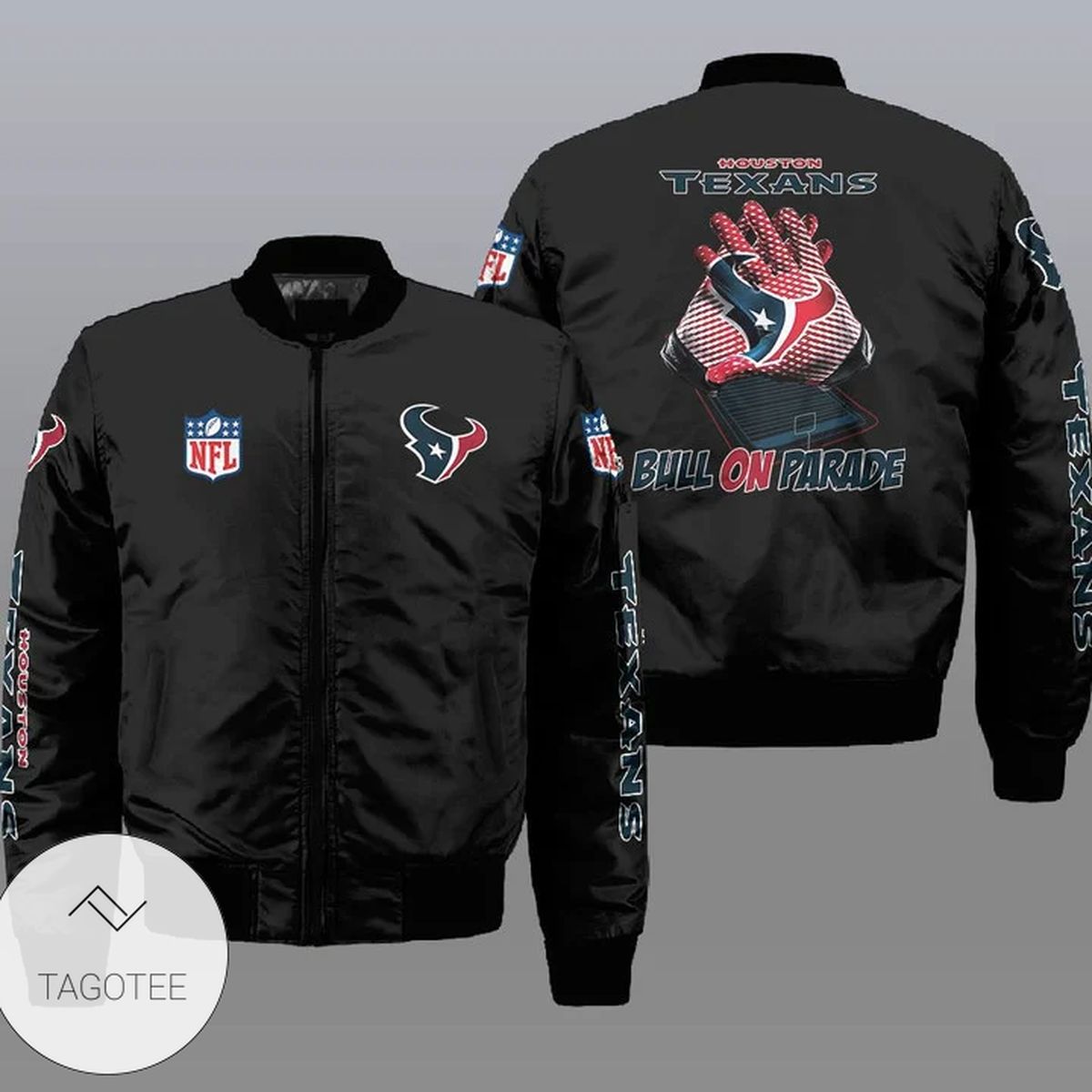 Houston Texans NFL Style Bomber Jacket For Fans