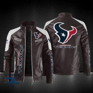Houston Texans NFL Style Leather Jacket For Fans