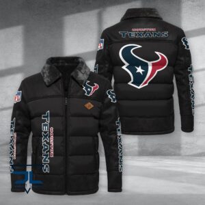 Houston Texans NFL Style Puffer Jacket For Fans