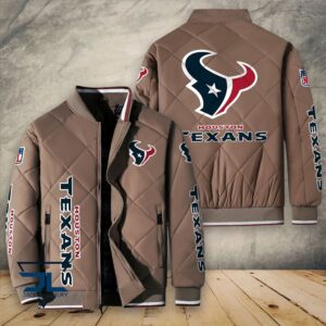 Houston Texans NFL Style Puffer Jacket For Fans