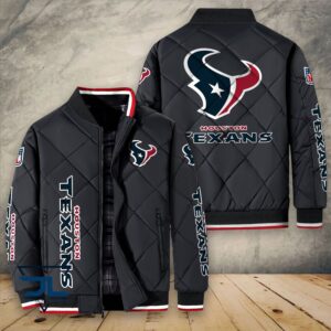 Houston Texans NFL Style Puffer Jacket For Fans
