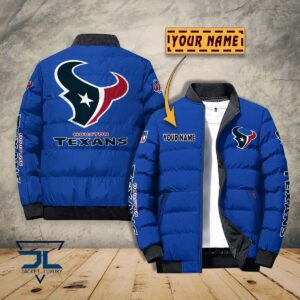 Houston Texans NFL Style Puffer Jacket For Fans