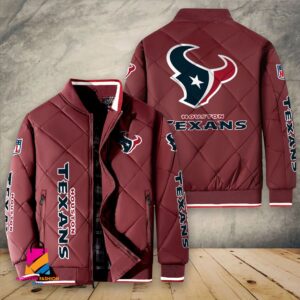Houston Texans NFL Style Puffer Jacket For Fans