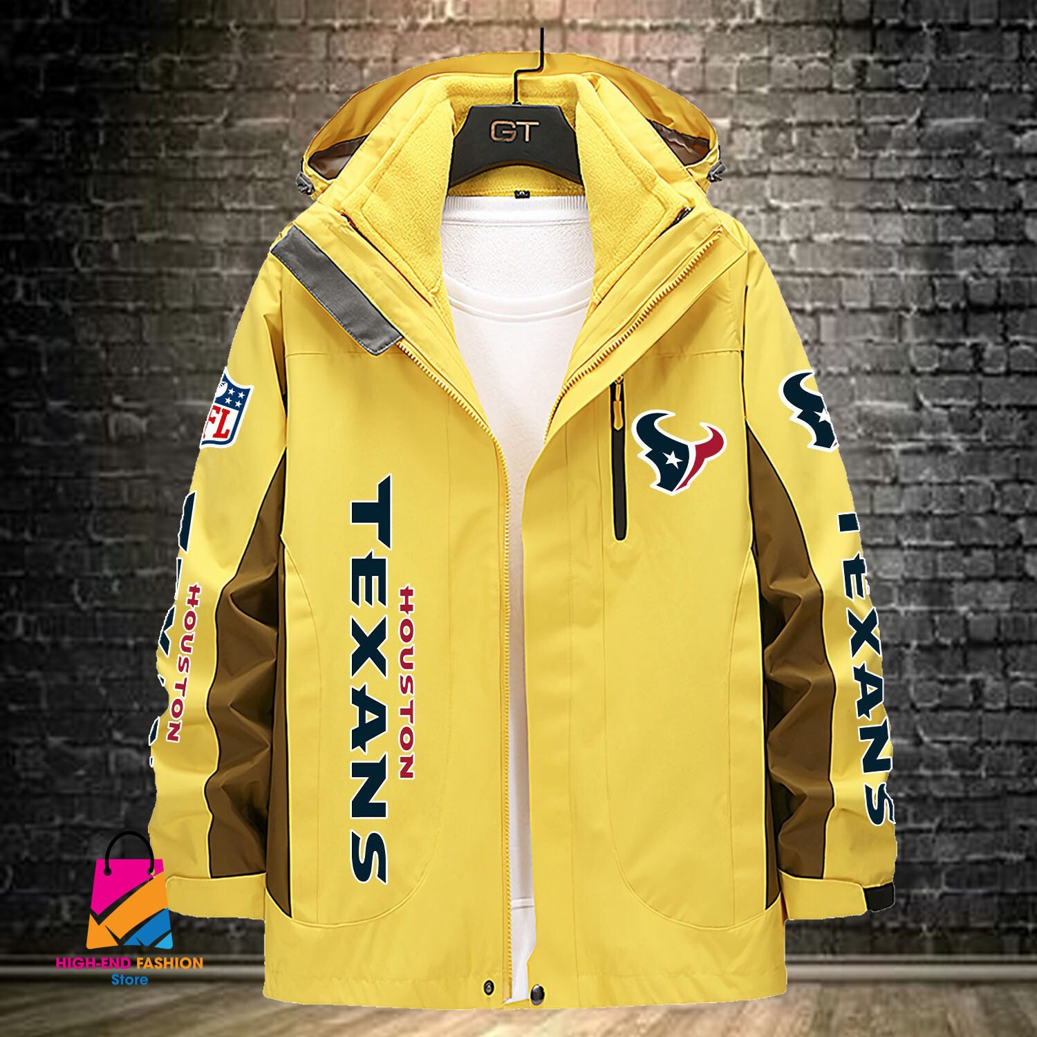 Houston Texans NFL Style Windbreaker Jacket For Fans