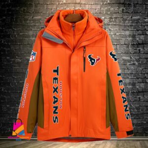 Houston Texans NFL Style Windbreaker Jacket For Fans
