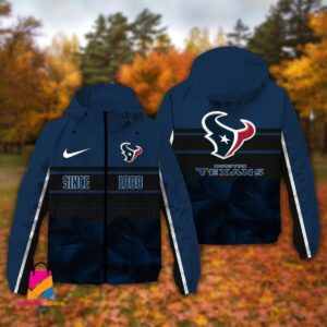 Houston Texans NFL Style Windbreaker Jacket For Fans